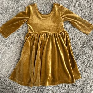 Taylor Joelle Gold Velvet
